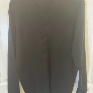Black V-Neck sweater